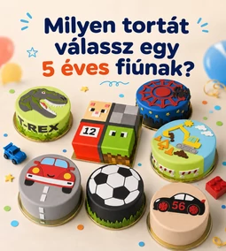 Milyen tortát válassz egy 5 éves fiúnak? – A legjobb tortaötletek egy felejthetetlen születésnaphoz