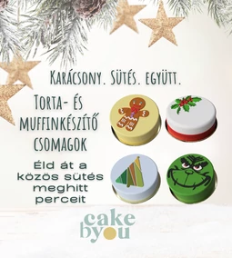 Karácsonyi torta készítő csomagok – mert karácsonykor egyszerűen lehetetlen túlzásokba esni