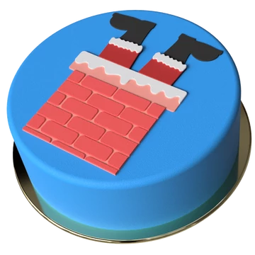 Mikulás munkában torta készítő készlet