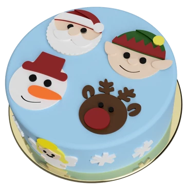 Karácsonyi csapat torta készítő készlet