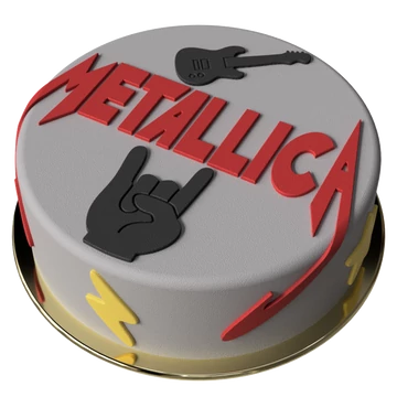 Metallica torta készítő készlet