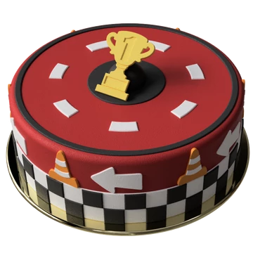 autóverseny versenypálya torta keszito keszlet