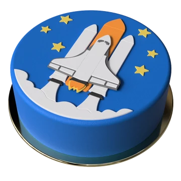 Űrsikló torta készítő készlet