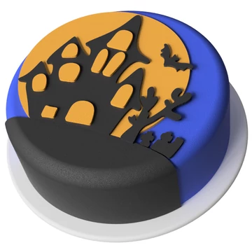 Halloween koponya torta készítő készlet