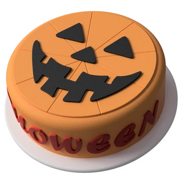 Halloween tök torta készítő készlet