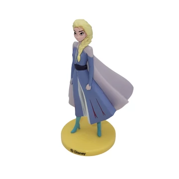 Elza műanyag tortafigura sárga műanyag talppal - Jégvarázs