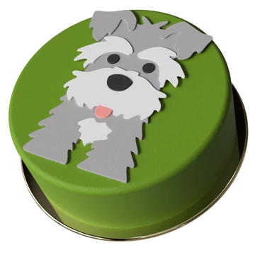 Schnauzer tortakészítő készlet