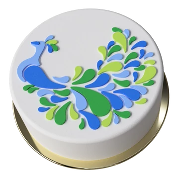 Páva torta készítő készlet