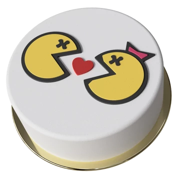 Mr es Mrs Pacman torta keszito keszlet