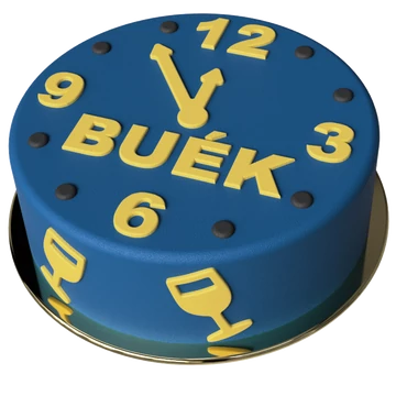 Koccintás Szilveszteri torta készítő készlet