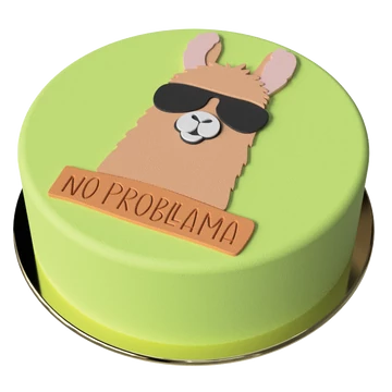 Láma torta készítő készlet