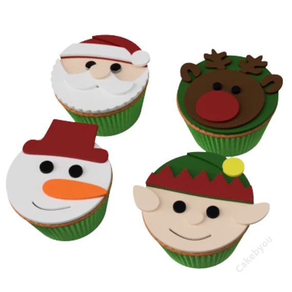 Mikulás csapata muffin keszito keszlet