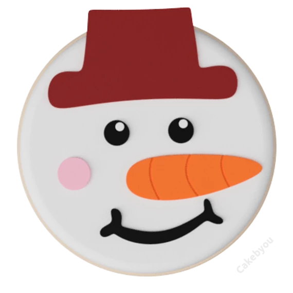 Hóember torta készítő készlet