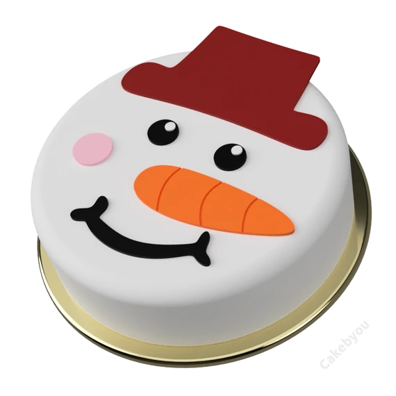 Hóember torta készítő készlet