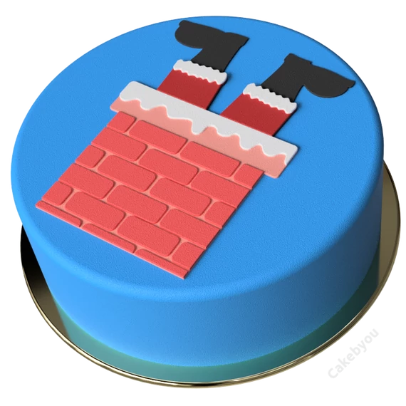 Mikulás munkában torta készítő készlet