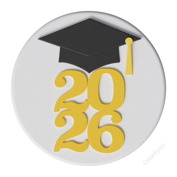 végzős 2026 torta ballagásra, érettségire, diplomaosztóra