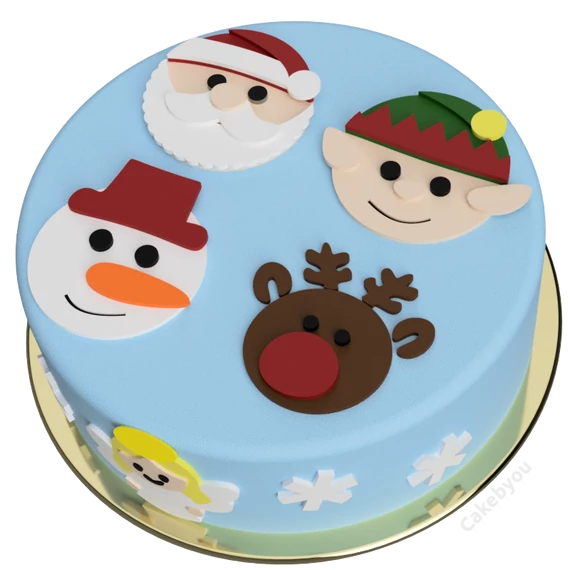 Karácsonyi csapat torta készítő készlet