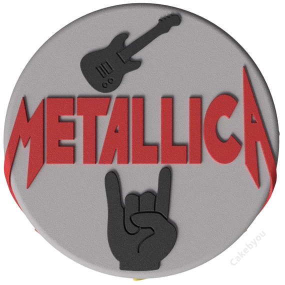 Metallica torta készítő készlet