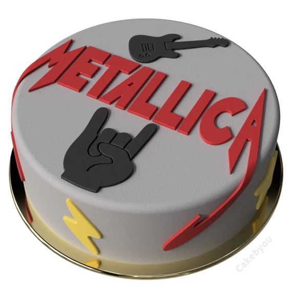 Metallica torta készítő készlet