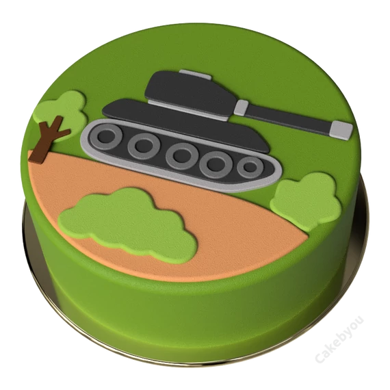 Tank torta készítő készlet