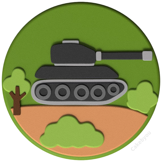 Tank torta készítő készlet