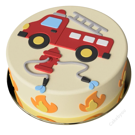 Tűzoltóautó torta keszito keszlet