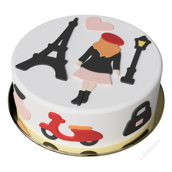 Emily Párizsban ihlette torta keszito keszlet