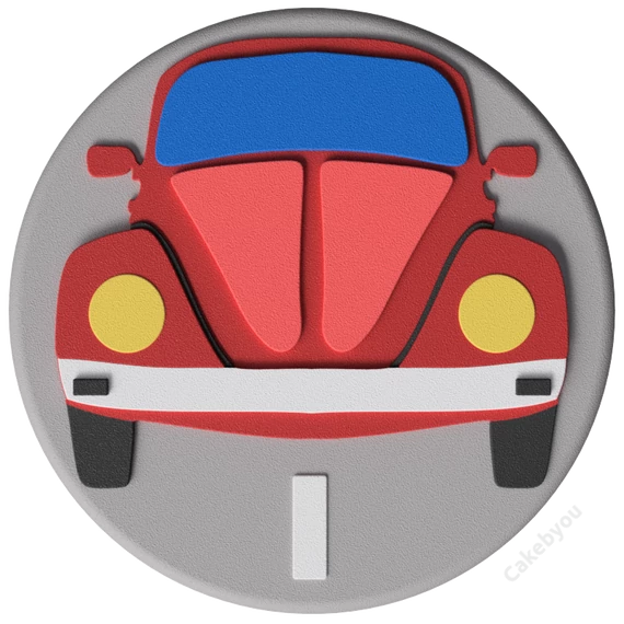 VW Bogár torta készítő készlet