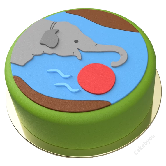 Elefánt torta készítő készlet