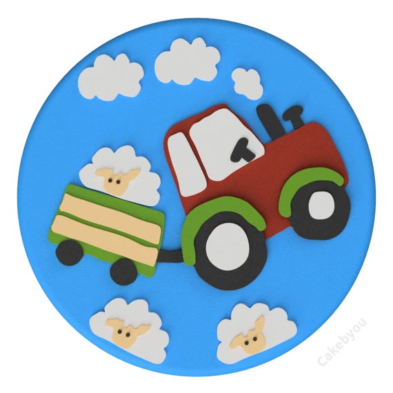 traktor tortakészítő csomag 