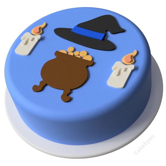 Halloween varázsló torta készítő készlet