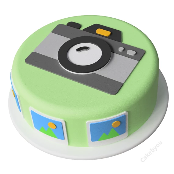 Kamera torta keszito keszlet