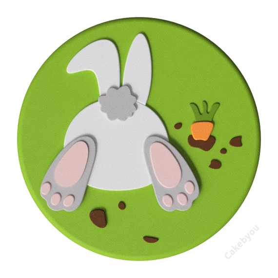 répa kaland torta, nyuszival, répával