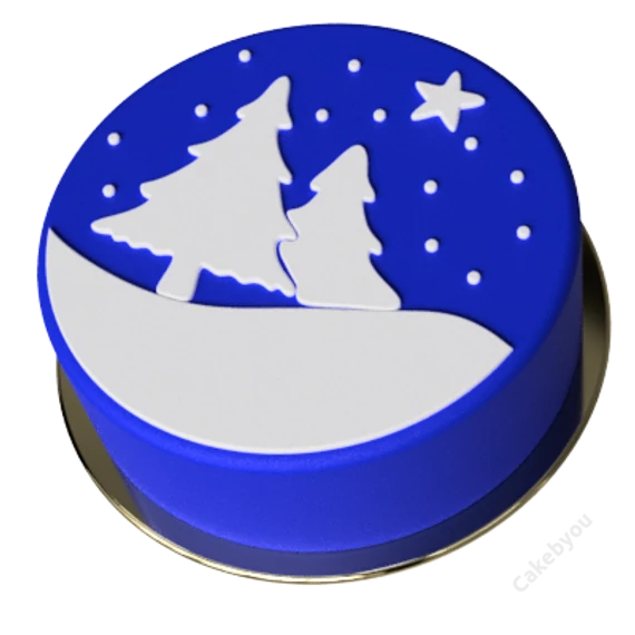 Fenyőfák torta készítő készlet