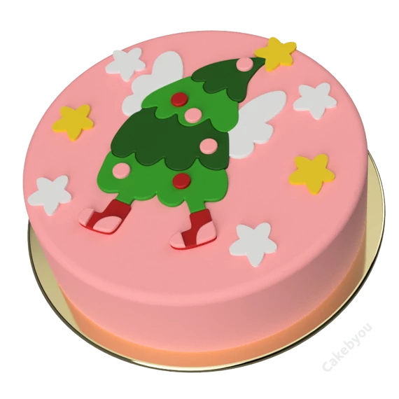 Karácsonyfa torta készítő készlet