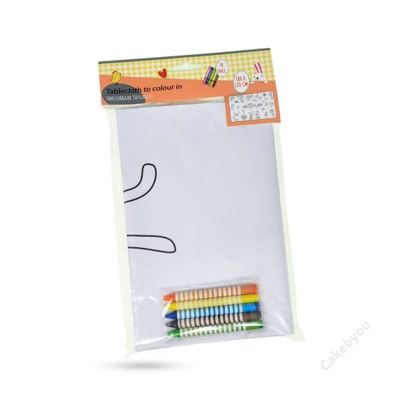 Színezhető húsvéti terítő