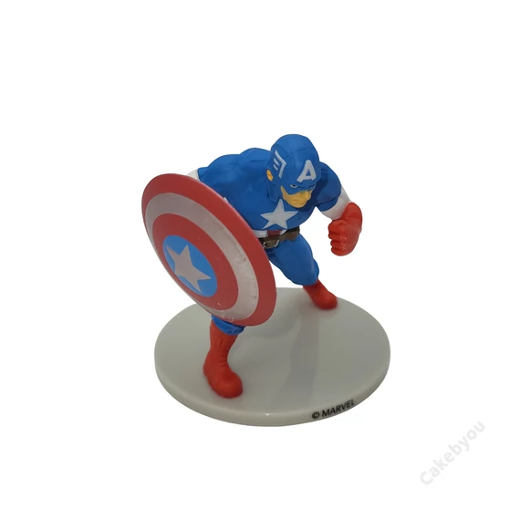 Amerika Kapitány- műanyag torta figura