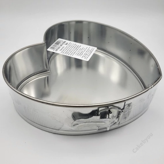 Szív alakú csatos tortaforma