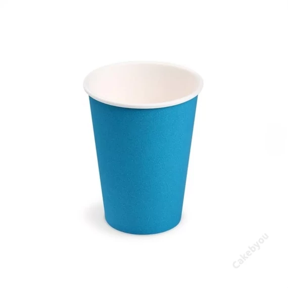 kék papírpohár 240ml