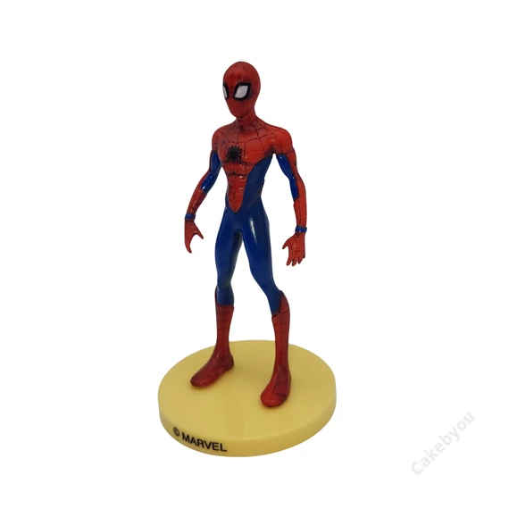 Pókember- műanyag torta figura