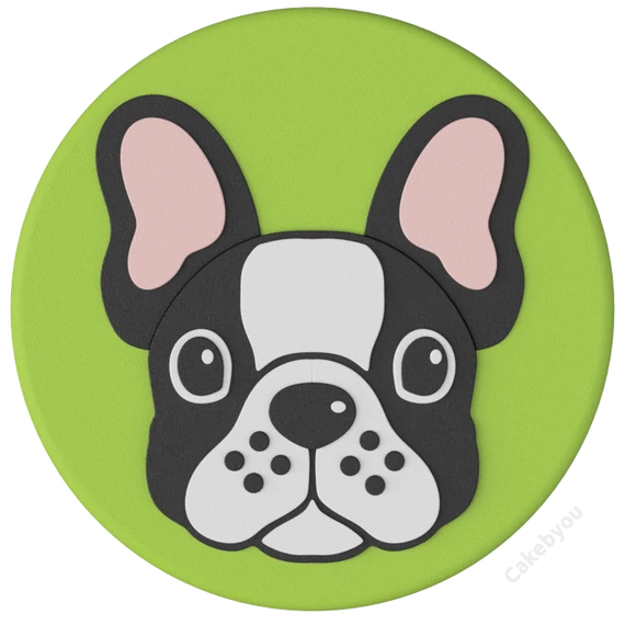 Francia bulldog torta