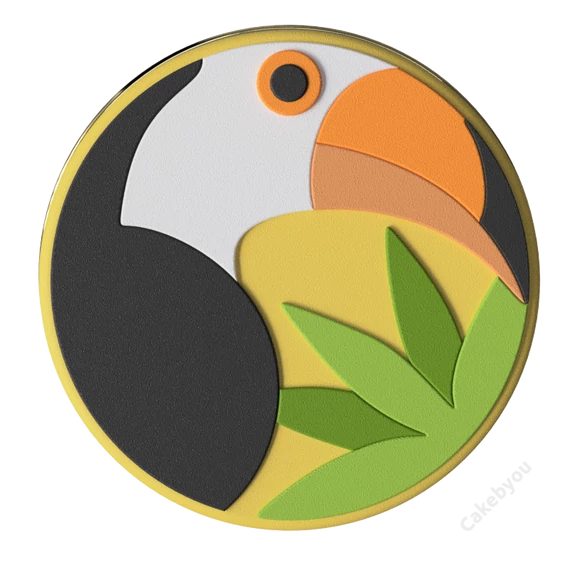 Tukán madár torta készítő készlet