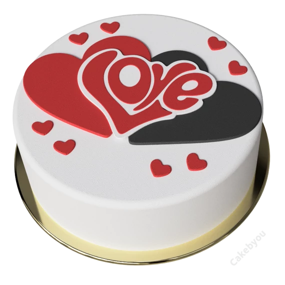 Red love torta keszito keszlet