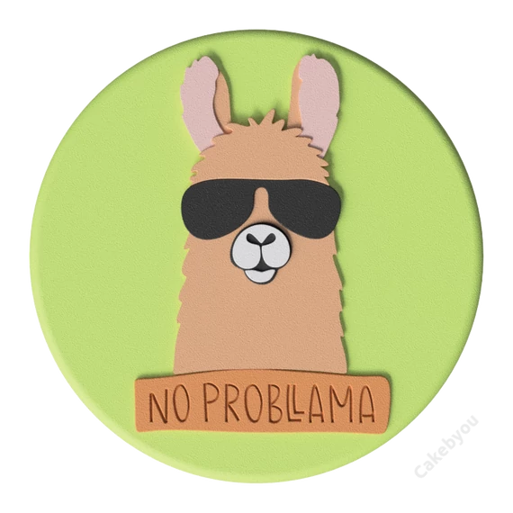 Láma torta készítő készlet