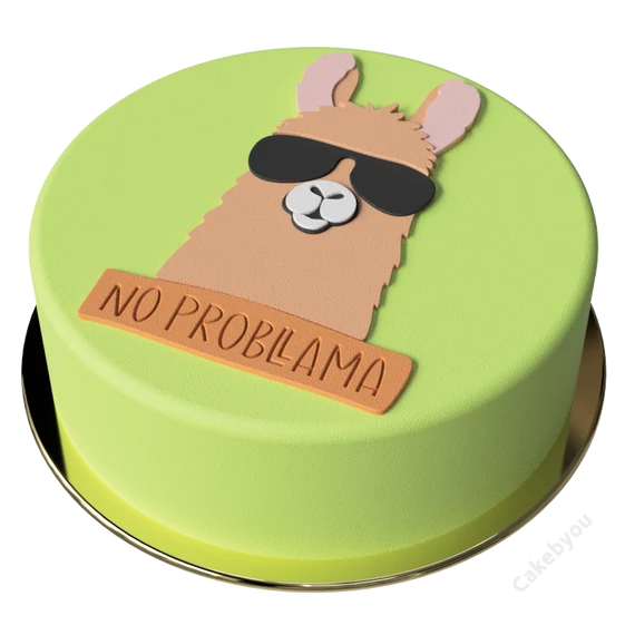 Láma torta készítő készlet