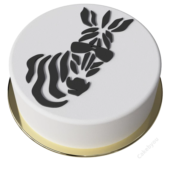 Zebra torta készítő készlet