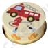Tűzoltóautó torta keszito keszlet