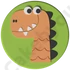 Dínó torta készítő készlet