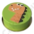 Dínó torta készítő készlet