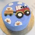 traktor torta oldalnézetből